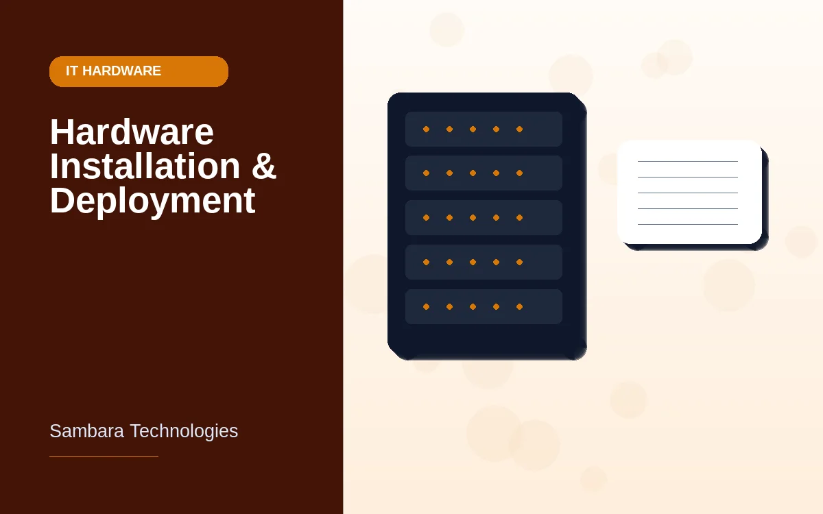 Hardware Installation & Deployment