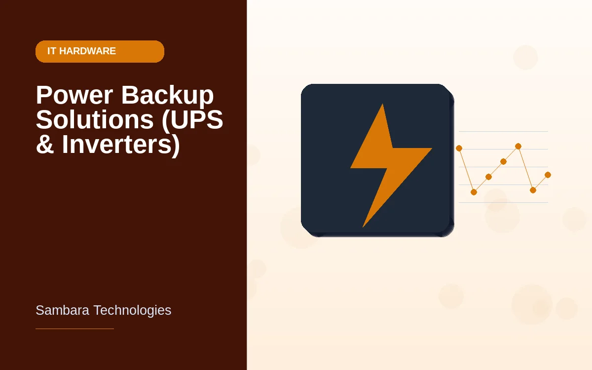 Power Backup Solutions (UPS & Inverters)