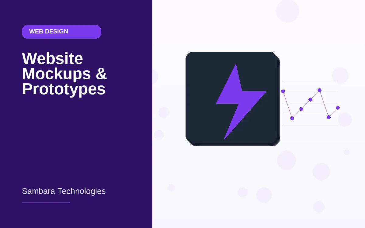 Website Mockups & Prototypes